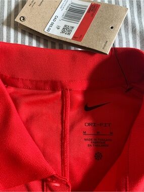 NIKE Red Polo